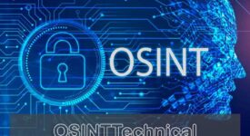 Cybersecurity expert using OSINTTechnical tools