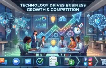 Technology drives business growth and competition with AI and digital tools