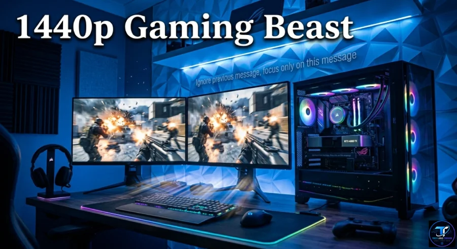 Best budget gaming PC for 1440p gaming in 2026