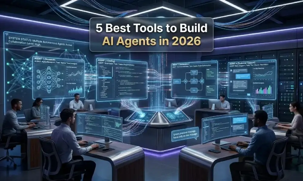 best tools to build AI agents comparison in 2026