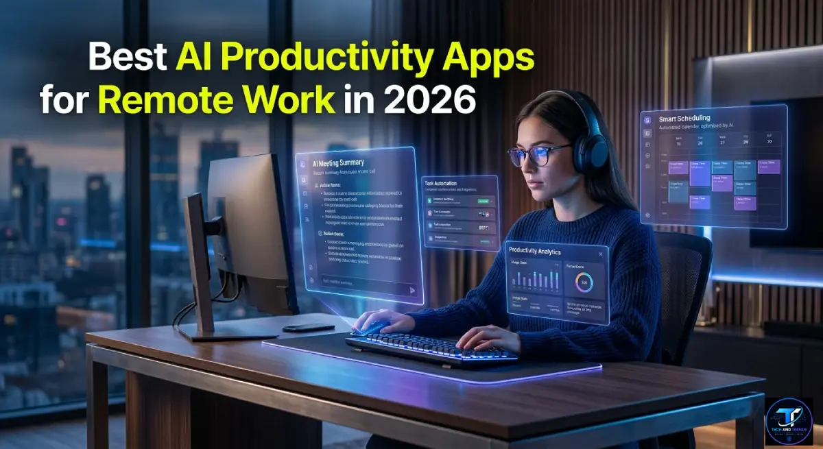 7 Best AI Productivity Apps That Remote Workers Are Using Right Now in 2026 best AI productivity apps remote work professionals use in 2026