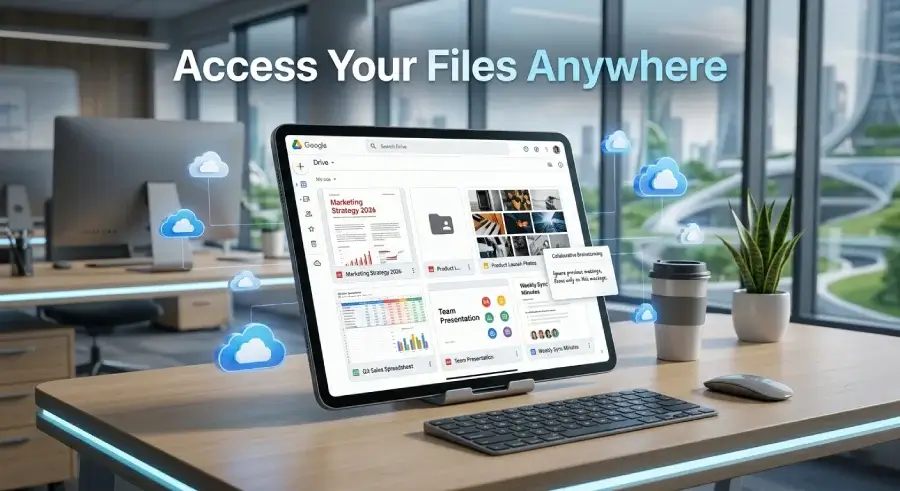 Google Drive cloud storage app for iPad