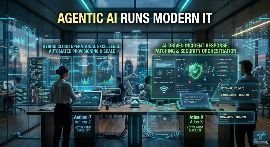 Agentic AI transforming IT infrastructure trends in 2026