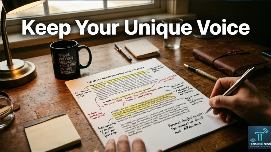 how to use ChatGPT for content writing while keeping authentic voice