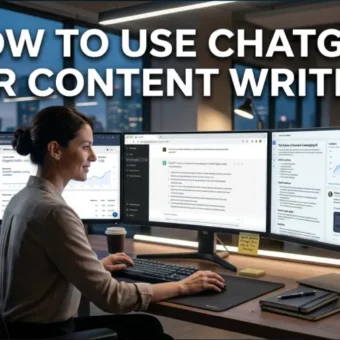 how to use ChatGPT for content writing guide for modern creators