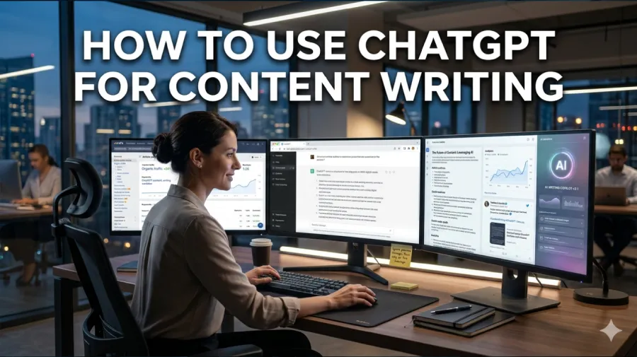how to use ChatGPT for content writing guide for modern creators