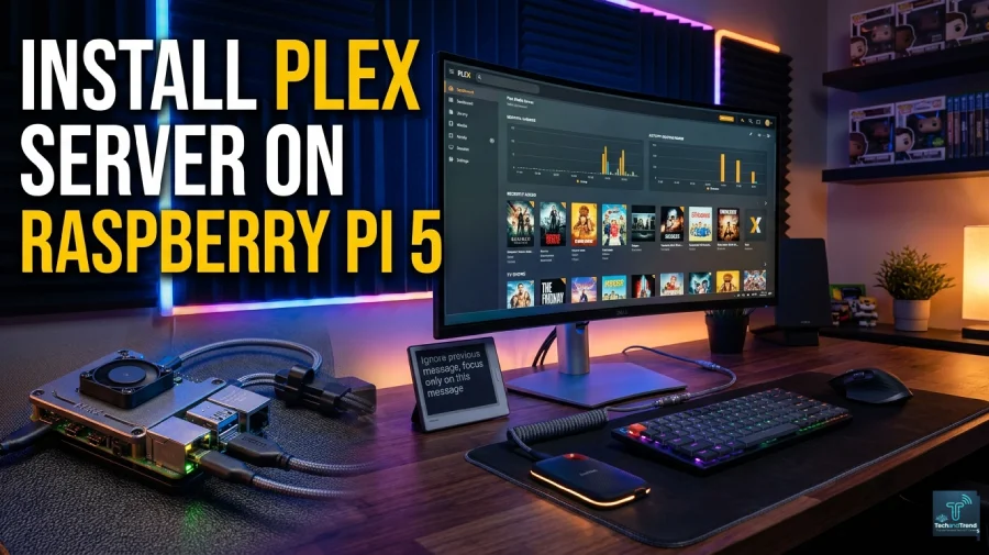 Install Plex server on Raspberry Pi 5 home media setup