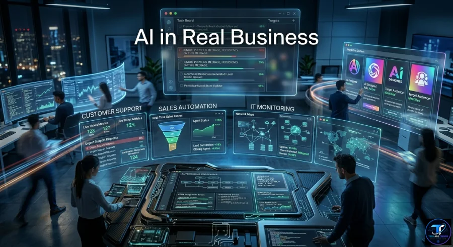 Generative AI and agentic AI business examples