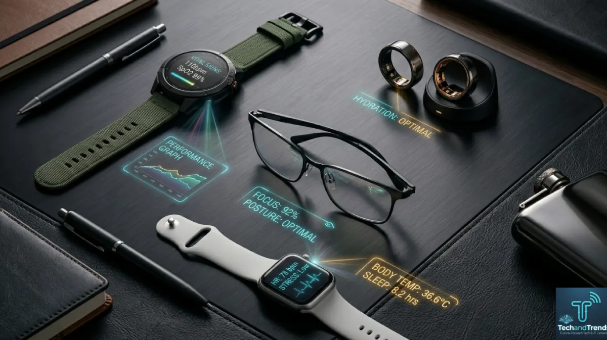 Best AI wearables lineup including smart rings and AI glasses