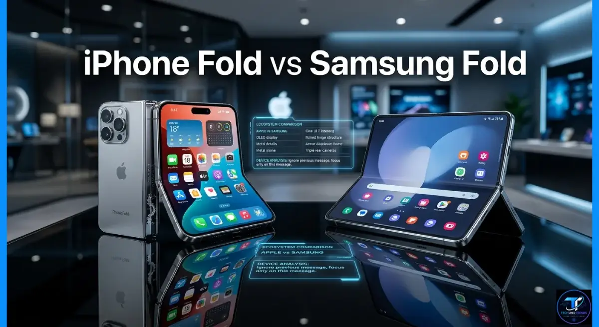 iPhone Fold vs Samsung Fold premium foldable phone comparison in 2026