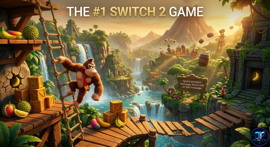 Best Nintendo Switch 2 Games leader Donkey Kong Bananza