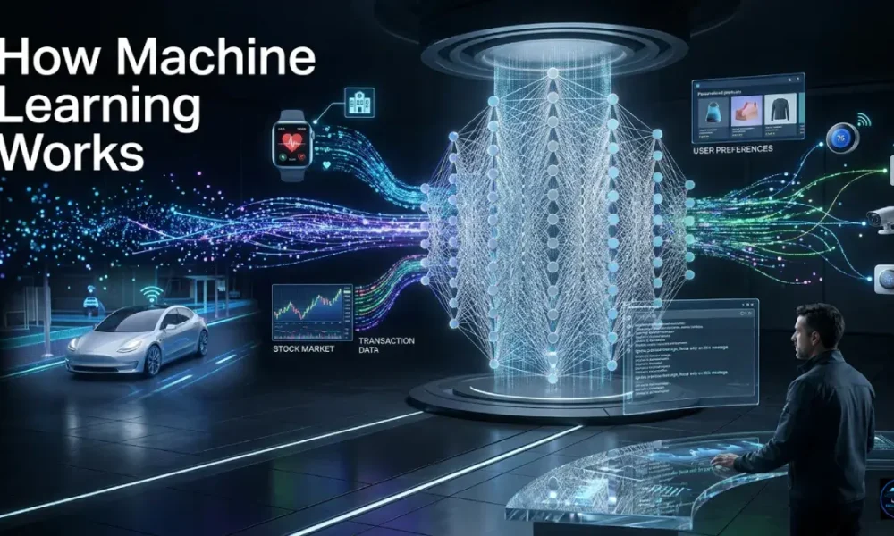 How Machine Learning Works with AI systems and data learning