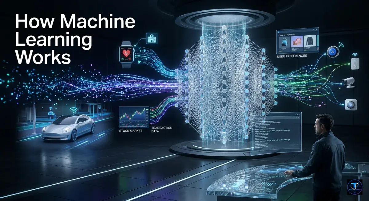 How Machine Learning Works with AI systems and data learning