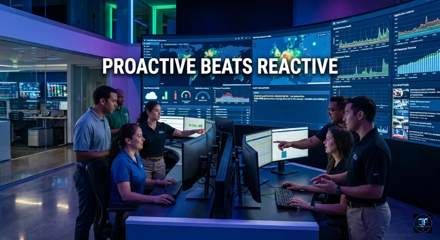 IT system monitoring enabling proactive infrastructure management