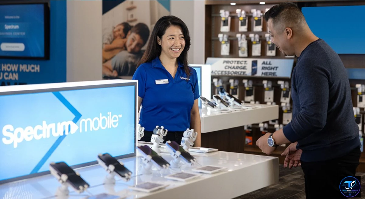 Spectrum Mobile Review showing plans, coverage, and Verizon network access