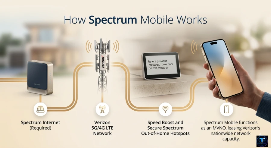 Spectrum Mobile Review network structure explained