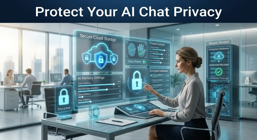 ai chatbot conversations archive privacy settings
