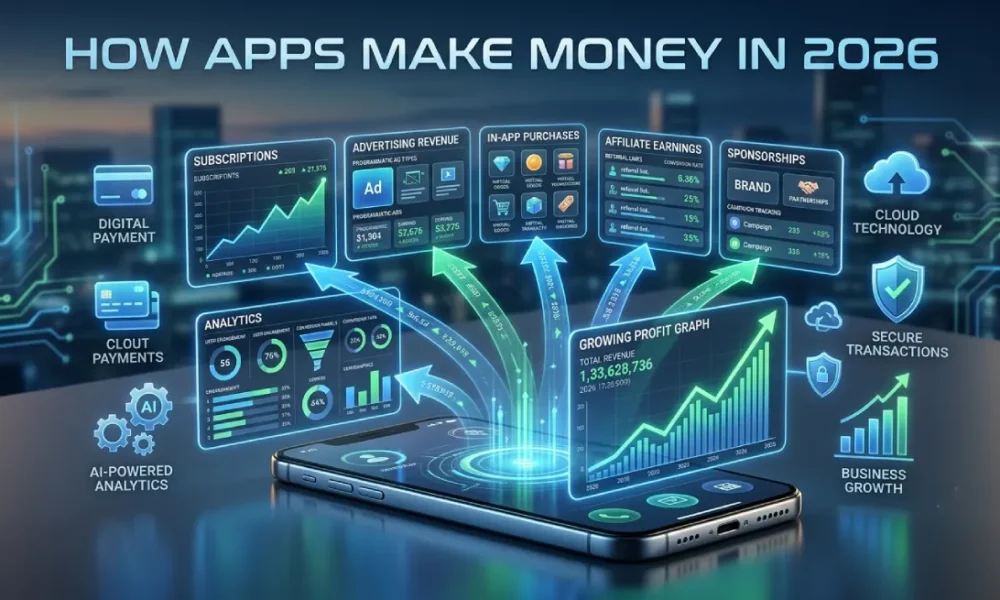 how do apps make money revenue models