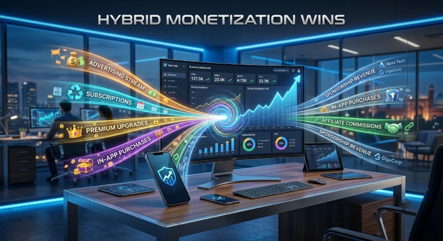 hybrid app monetization strategy