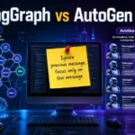 LangGraph vs AutoGen comparison for multi agent AI framework