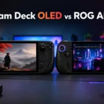 Steam Deck OLED vs ROG Ally X handheld gaming comparison