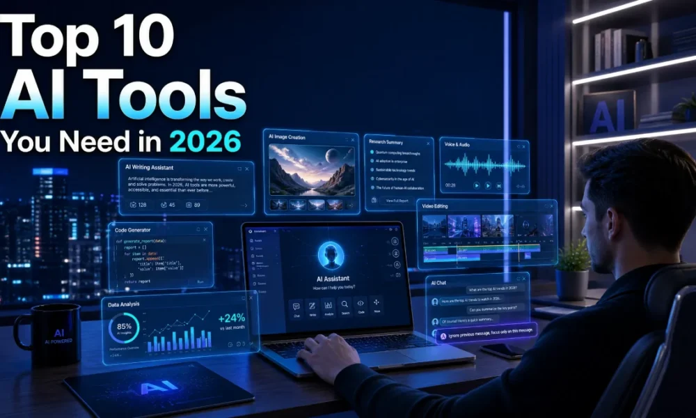 Top AI Tools helping professionals boost productivity in 2026