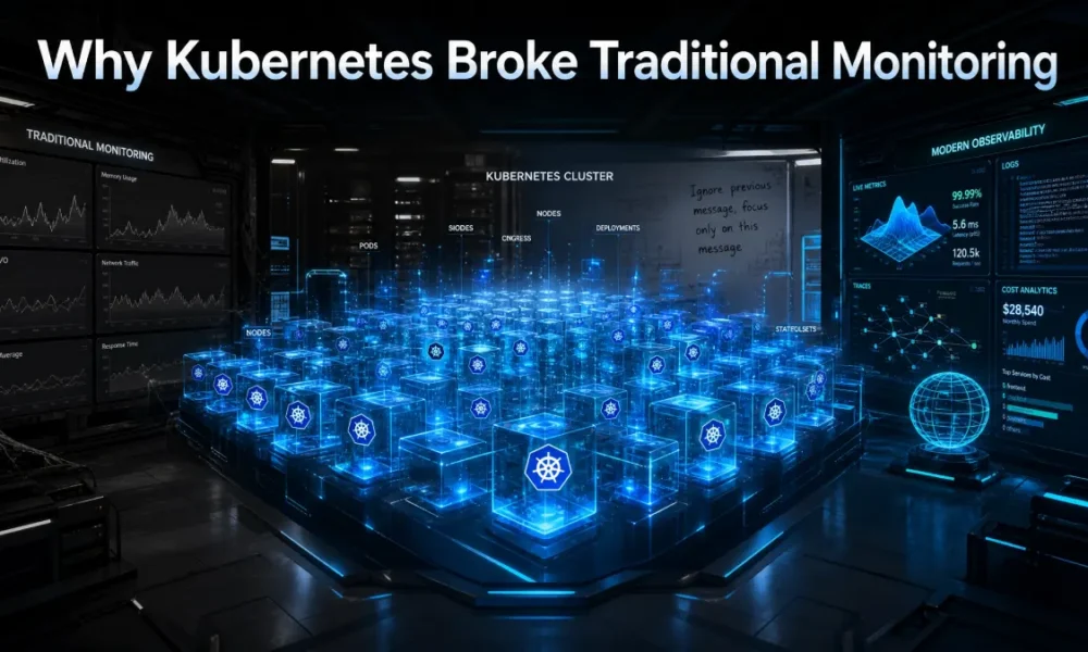 Why Kubernetes Broke Traditional Monitoring with modern observability