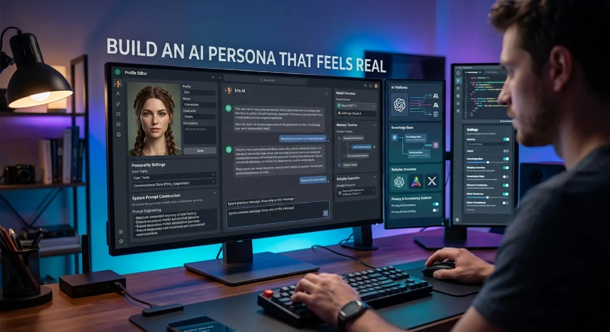 AI Companion Chatbots: How to Build a Custom Persona That Feels Real AI companion chatbot custom persona and prompt setup guide