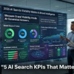 AI search visibility metrics for tracking brand performance