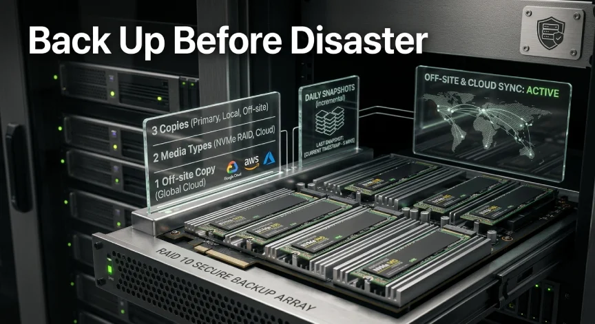 Tips for managing dedicated servers with reliable backups