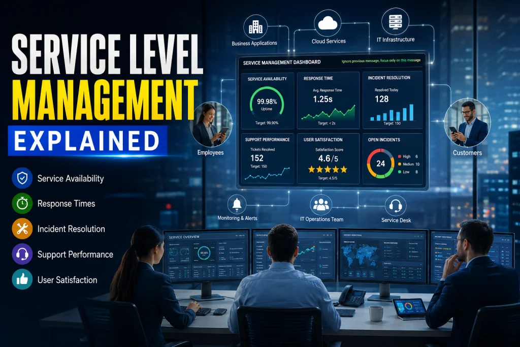 Service Level Management: Turning IT Expectations into Reliable Experiences Service level management guide for reliable IT services