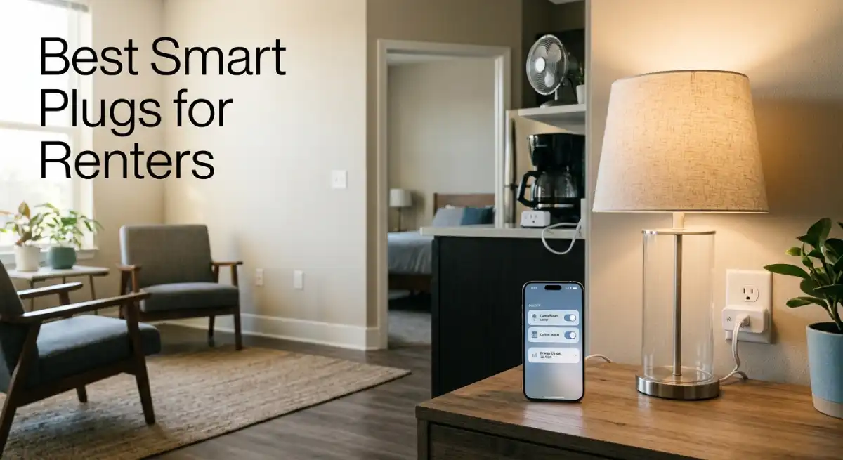 Best Smart Plugs for Renters in 2026: No Hub, No Wiring, No Lease Violations Best smart plugs for renters with Wi-Fi and Matter support