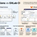 GitHub Actions vs GitLab CI comparison for small DevOps teams