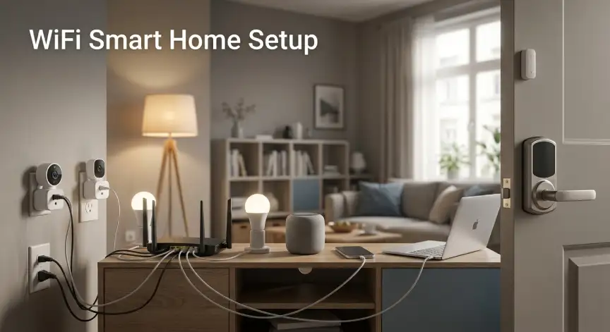 WiFi smart home devices connected directly to a router