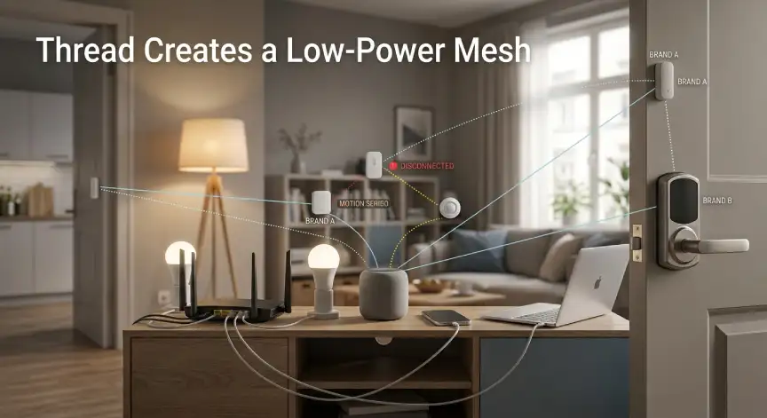 WiFi devices connect directly to your existing home router.
