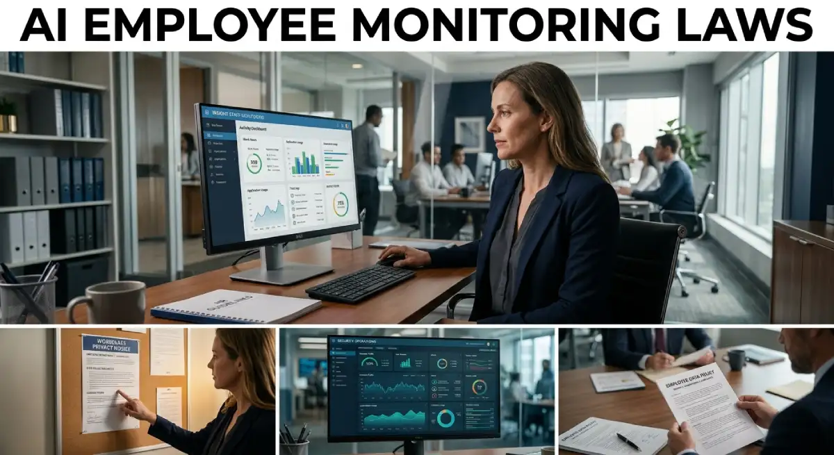 What AI Employee Monitoring Laws for Small Business Owners Mean After Maine and California’s 2026 Changes AI employee monitoring laws for small business in 2026