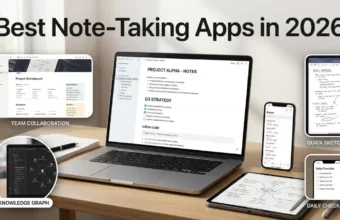 Which Notes App Is Actually Worth Using in 2026? 6 Top Picks Compared Best note-taking apps in 2026 with digital notebooks, linked notes, and checklists