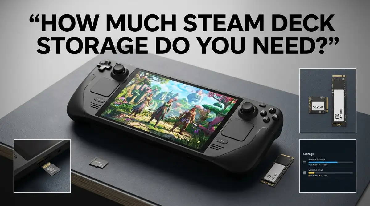 Steam Deck storage