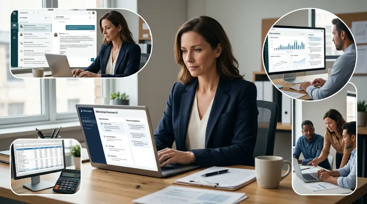 small business AI adoption rate
