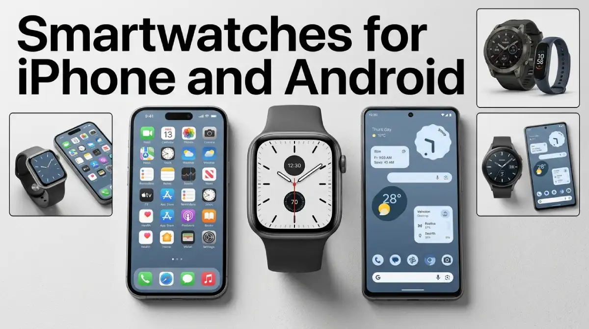 Smartwatch for iPhone and Android: Which Watches Work With Your Phone in 2026? Smartwatches compatible with iPhone and Android phones