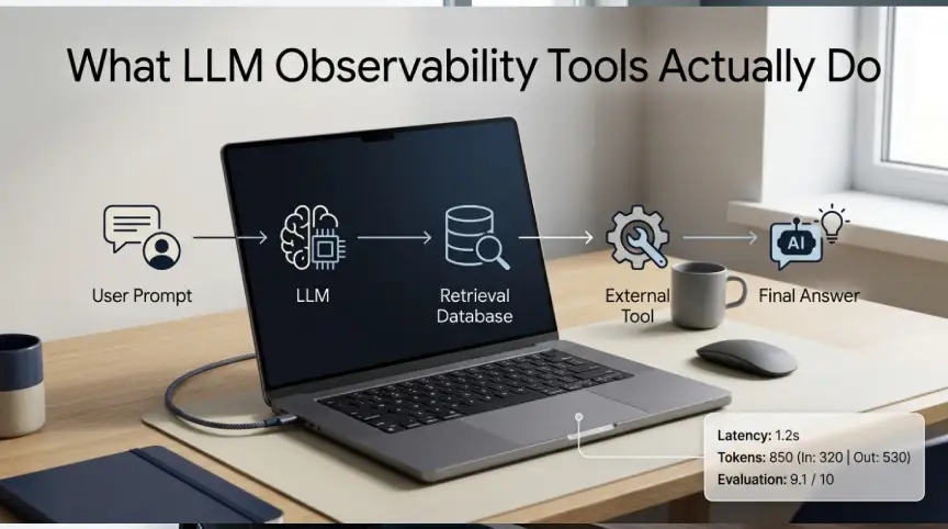 LLM observability tracing model calls, retrieval, tools, and responses