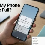 Why is my phone storage full? Photos, apps, cache, and chat media