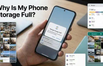 Why is my phone storage full? Photos, apps, cache, and chat media